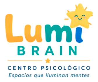 Logotipo de Lumi Brain, centro psicológico: «Espacios que iluminan mentes»