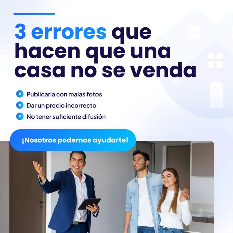 Publicación de Renova Casas: «3 errores que hacen que una casa no se venda»